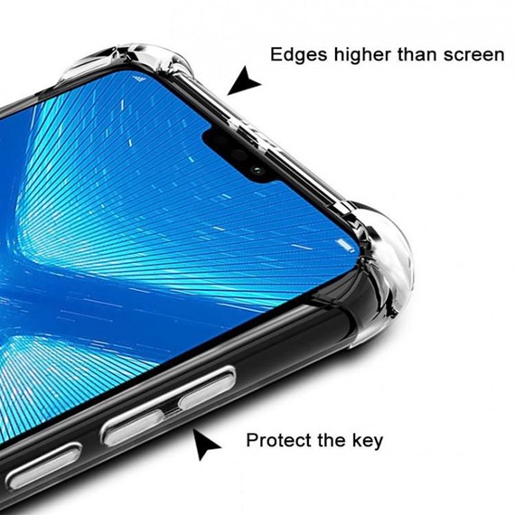 Huawei Mate 20 Lite CaseUp Titan Crystal Şeffaf Kılıf 3